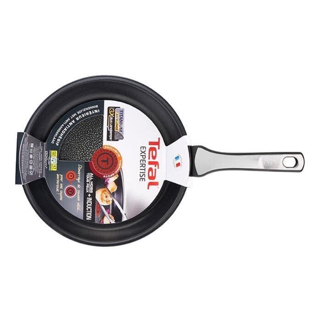 (Hàng Đức) Chảo rán chống dính Tefal Hard Titanium 24cm