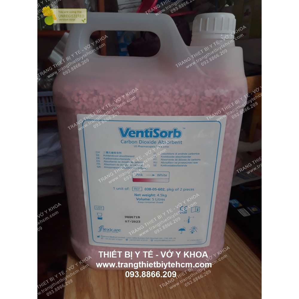 Vôi Soda Anh can 4.5kg