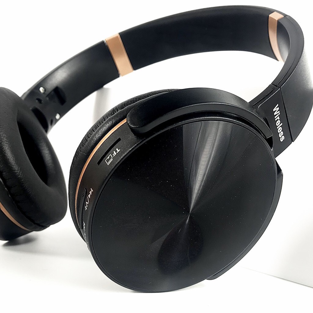 Tai nghe bluetooth không dây NTNTech J950 chụp tai chống ồn có micro đàm thoại âm bass sống động