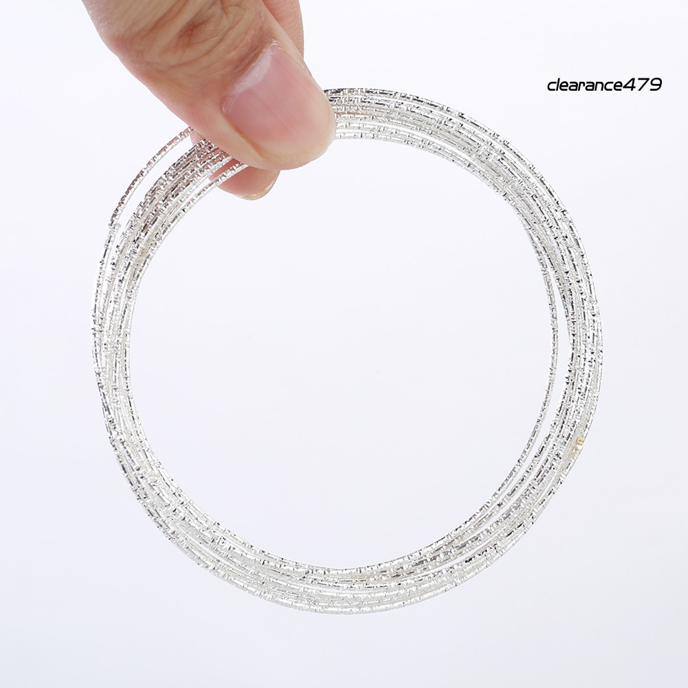 Set 10 Vòng Tay Hợp Kim Kiểu Dáng Thời Trang Cho Nữ
