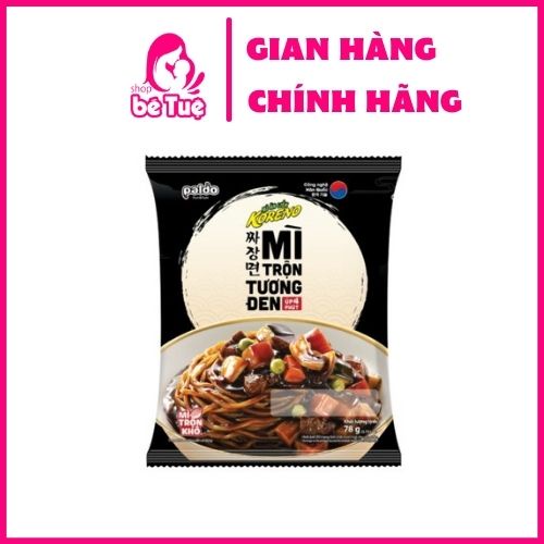 Mì trộn tương đen Koreno 78g | BigBuy360 - bigbuy360.vn