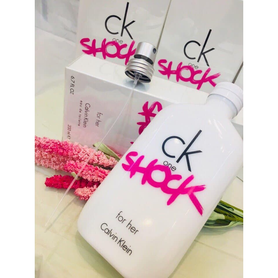 Nước hoa nữ CK One Shock For Her của hãng CALVIN KLEIN {Hình thật}