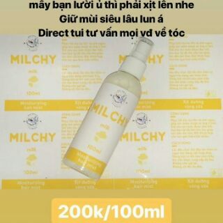 XỊT DƯỠNG VÁNG SỮA MILCHY