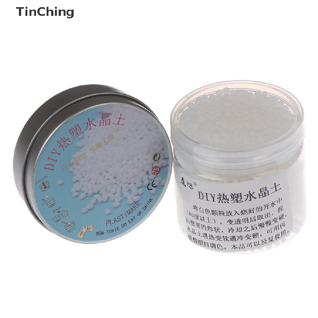 Hộp 50g/ 100g hạt nhựa polymorph dùng làm đồ chơi có thể gấp lại
