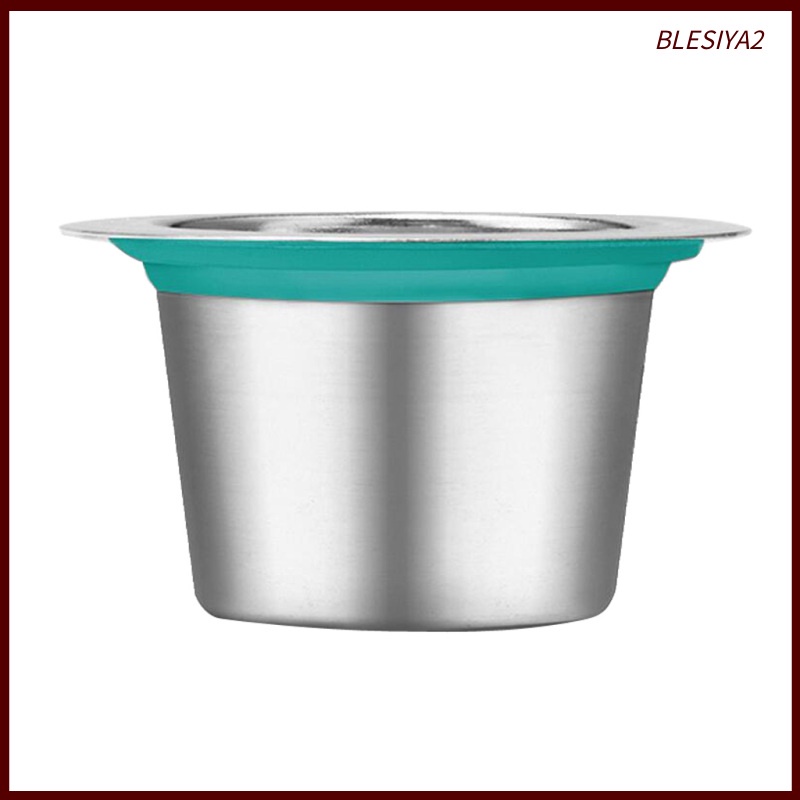 [BLESIYA2]Refillable Stainless Steel Metal Coffee Filter Capsule Cup Maker