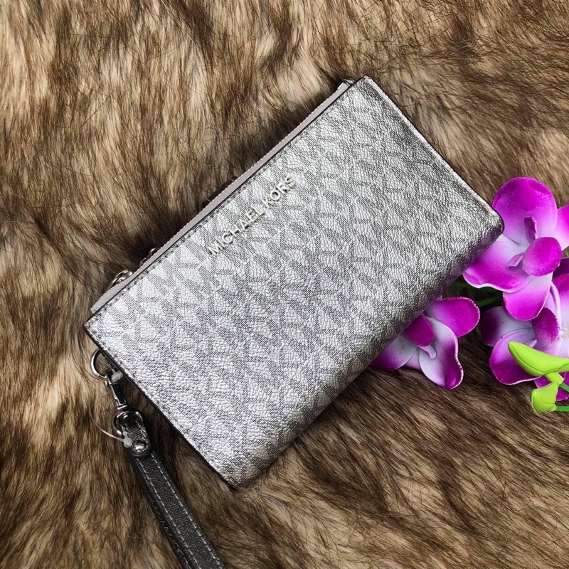 Bóp 2 zip nữ michael kors