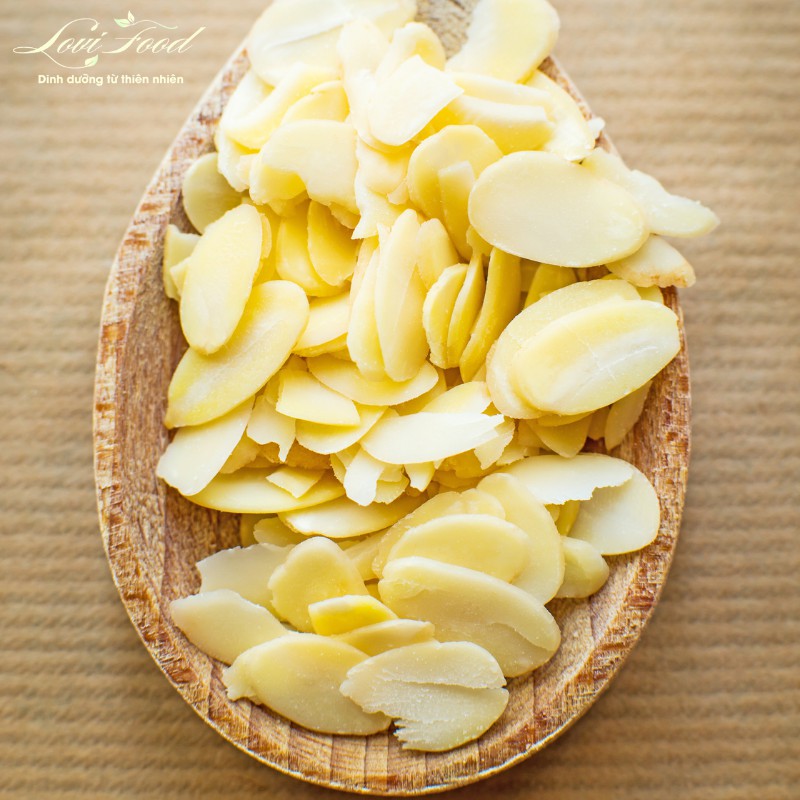 HẠNH NHÂN CẮT LÁT MỸ - 500gr Hạt CAO CẤP LOẠI 1 lát mỏng nhập khẩu từ California - Lovi Food việt nam | BigBuy360 - bigbuy360.vn