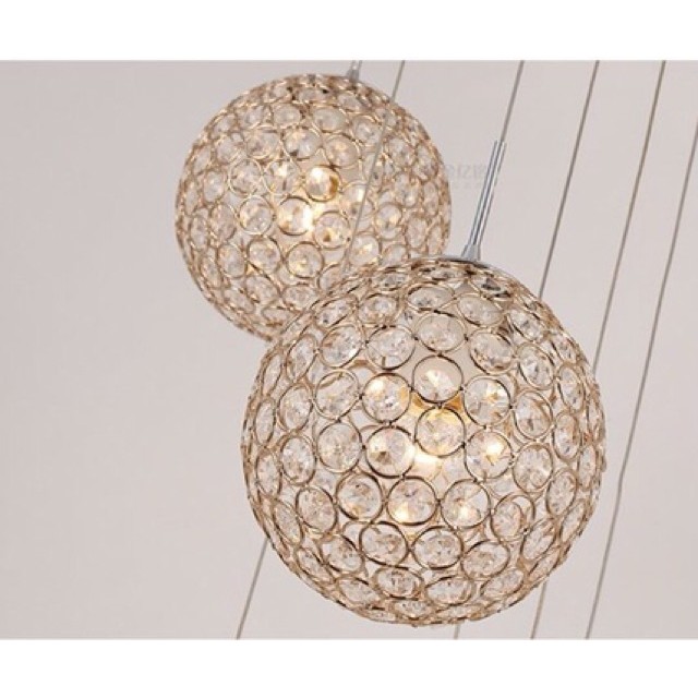 Đèn thả phale hình cầu, đèn thả thông tầng; đèn thả decor,đèn trang trí phòng khách, đèn thả quán bar, tặng kèm bóng led