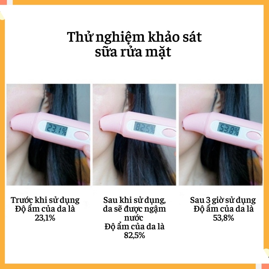 Sữa Rửa Mặt Amino Acid Sữa Rửa Mặt Tạo Bọt PinkyPinky Dưỡng Trắng Sạch Mụn Dành Cho Da Khô, Da Dầu Và Nhạy Cảm Chai 200m