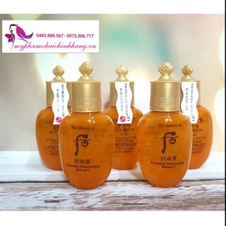 100ml Nước Hoa hồng dưỡng ẩm chống lão hóa Whoo Essential Moisturizing Balancer - mỹ phẩm Ohui chính hãng cao cấp Hàn