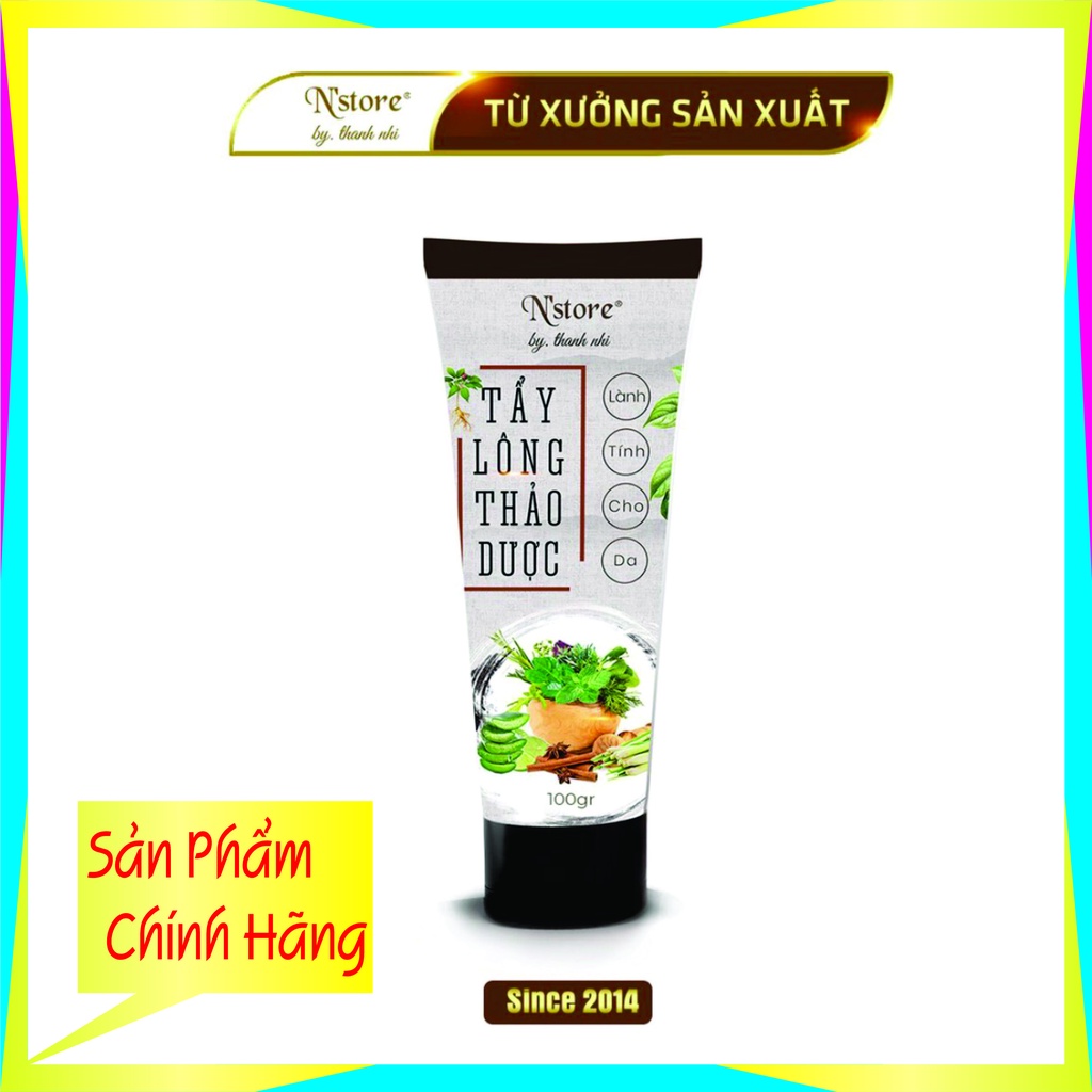 Kem tẩy lông thảo dược N'store