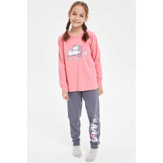 Bộ cotton HM bé gái
