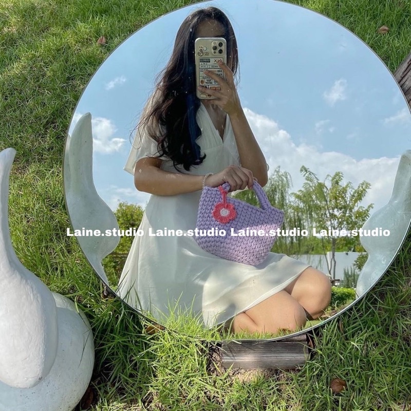 MINI CROCHETBAG. TÚI XÁCH TAY, KÈM CHARM