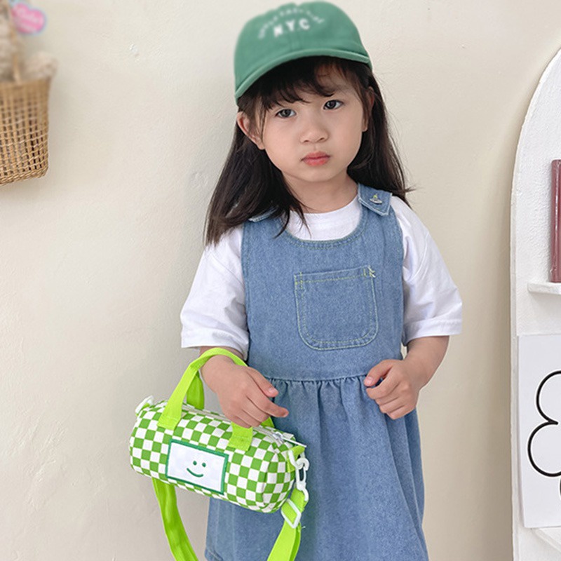 Túi Đeo Chéo Họa Tiết Mặt Cười Dành Cho Bé