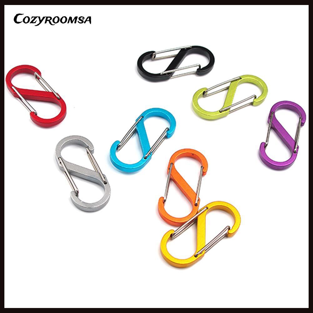 Móc Khóa Hình Số 8 Bằng Hợp Kim Nhôm Tiện Dụng