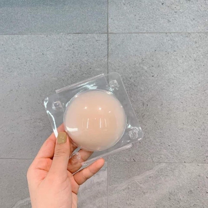 Miếng dán ngực silicon nhiệt tự thân không keo siêu dính bảo vệ nhũ hoa _ Miếng dán Ti Tàng Hình