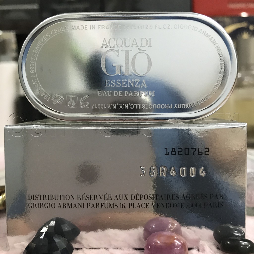 [Cali Perfume][Mẫu Thử][Dùng Là Thơm] Nước Hoa Mùa Hè Lưu Hương Lâu Dành Cho Nam Armani Acqua Di Gio Essenza | Thế Giới Skin Care