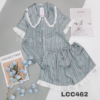 Đồ Bộ Pijama - BỘ LỤA SATIN CỘC- ĐÙI SIÊU HOT