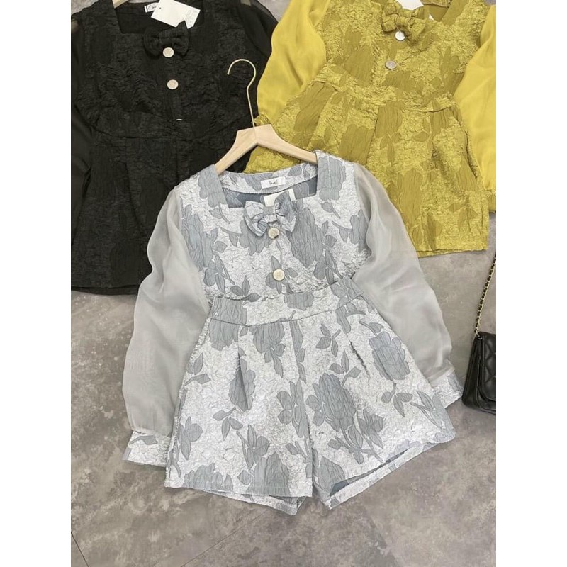 Set Bộ Đùi Nữ Chất Gấm Hoa Vân Nổi Feesize < 58kg | BigBuy360 - bigbuy360.vn