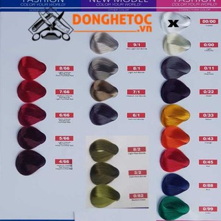 Bảng màu Osakak Redlife