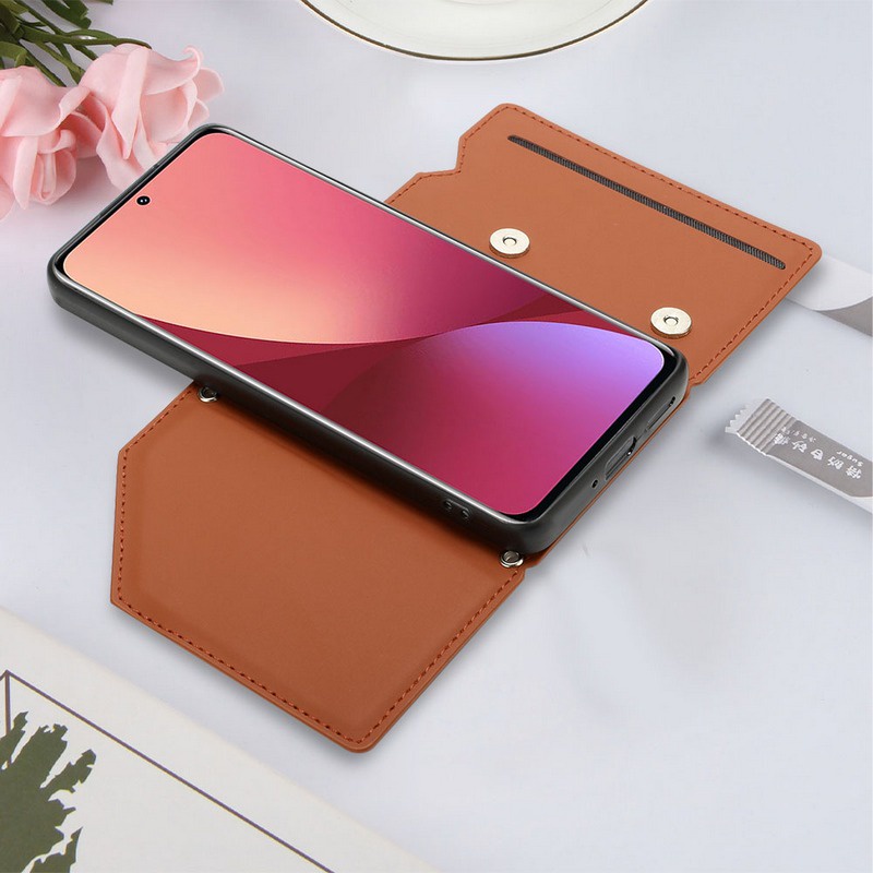 Ốp Điện Thoại Da PU Sang Trọng Có Ngăn Đựng Thẻ Cho Xiaomi 12 Pro 12X 12 11T 11TPro 10TLite 10T Pro Mi 11 Ultra 11Lite 11Pro 10S 11
