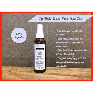 [TẶNG THÊM 1 VÒI XỊT]Xịt Dưỡng Thảo Dược Kích Thích Mọc Tóc