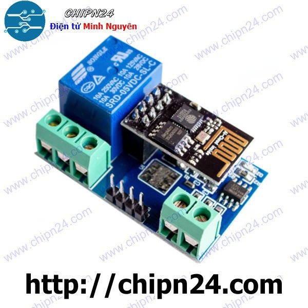 [1 CÁI] (A78) Module Wifi ESP8266 ESP-01 5V Relay V1