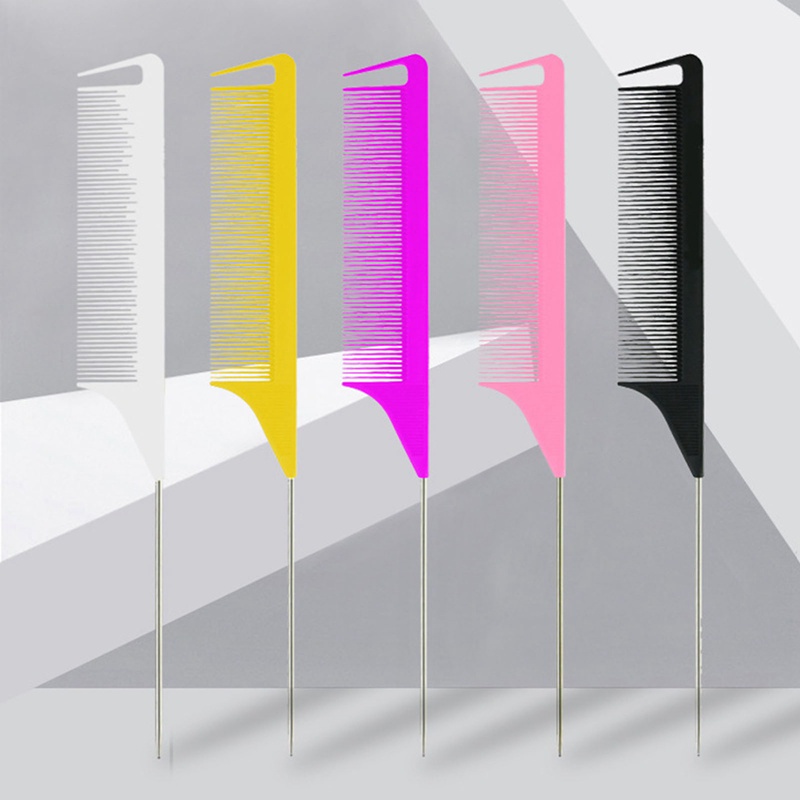 Lược Chải Tóc Đuôi Chuột Bằng Kim Loại Chống Tĩnh Điện