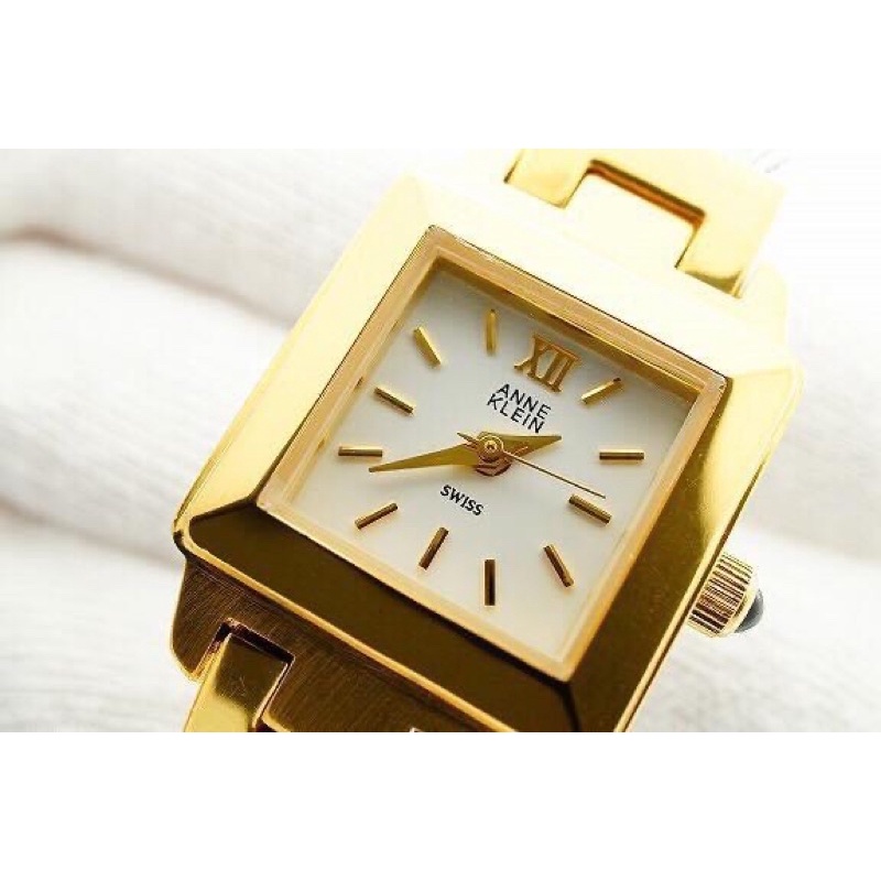 ⌚⌚Đồng hồ Nữ 2nd Thuỵ Nhật- Lắc còng tay đồng hồ hiệu Anne Klein như hình máy Thuỵ sỹ làm