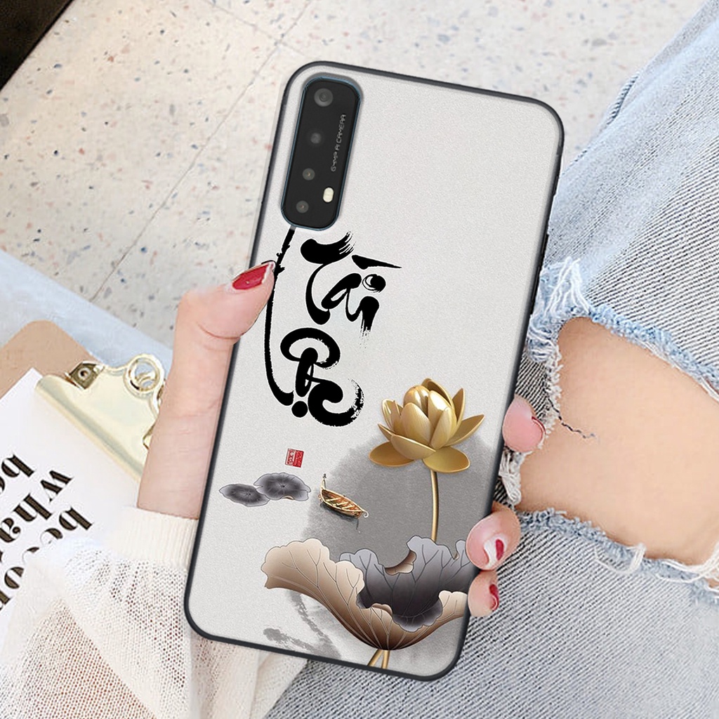 Ốp lưng Realme 7 in hình chữ tài chữ lộc, Cha Mẹ, bình an SIÊU ĐẸP