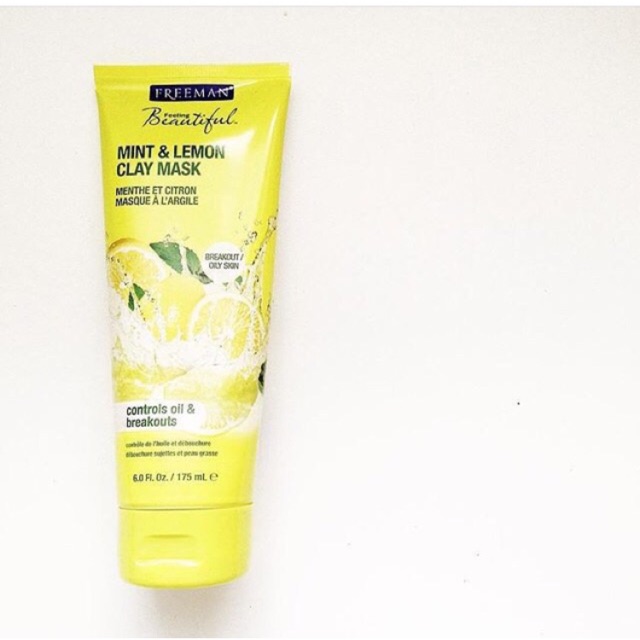 Mặt nạ đất sét FreeMan Facial Clay Mask Mint Lemon