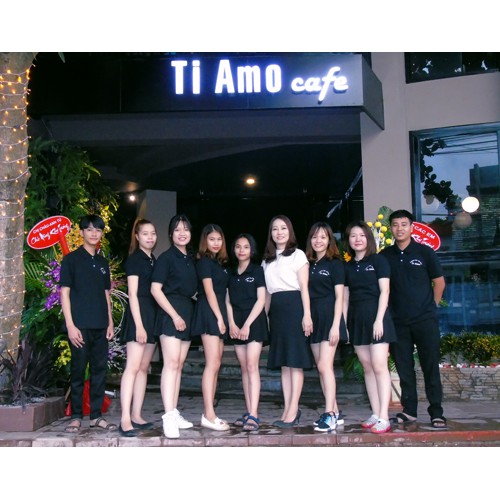 ÁO cá sấu đen trơn Nam Nữ ÁO đồng phục cafe ÁO đồng phục trà sữa Full Size - Chất Đẹp