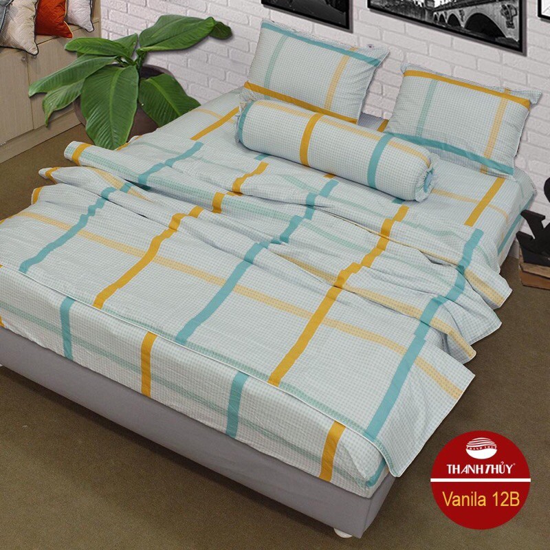 Bộ Drap hộp - size 1,6m , 1,8m - M12b