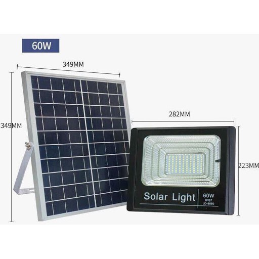 ĐÈN NĂNG LƯỢNG MẶT TRỜI 60W SOLAR LIGHT