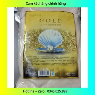 Bột mặt nạ dẻo vàng ngọc trai collagen 24k