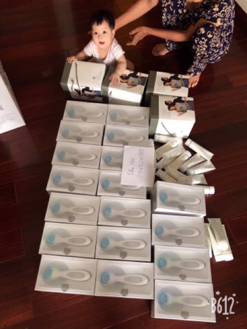 Máy rửa mặt Lumispa Nuskin  fake đến 1 gấp 10