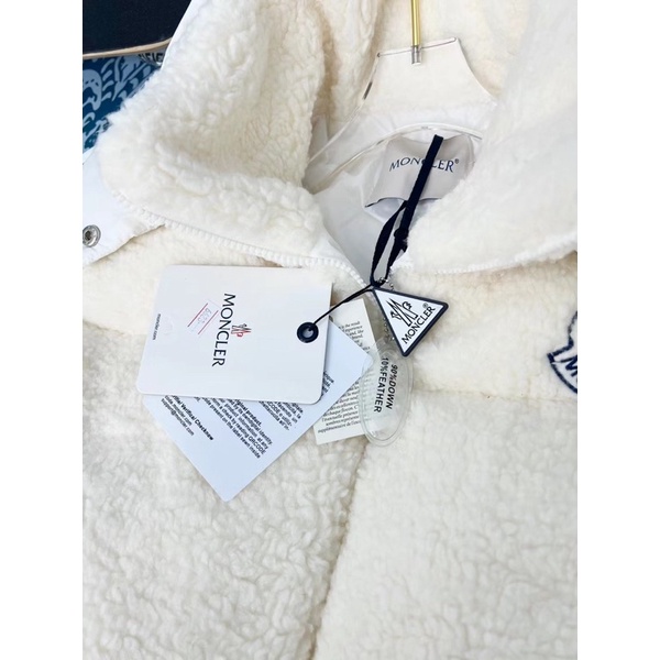Áo khoác lông siêu ấm cho nữ thương hiệu Moncler cao cấp