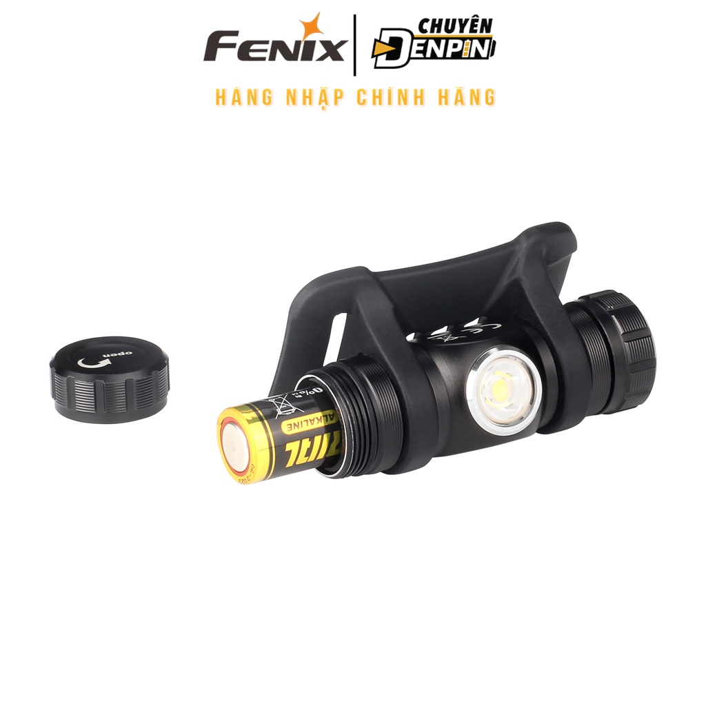 Đèn Pin Đội Đầu siêu nhẹ Fenix HM23, công suất 240 lumens, chiếu xa 50m, dùng 1 pin AA, kèm dây đeo đầu phản quang.