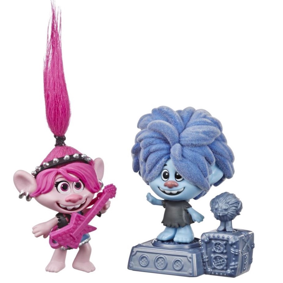 Mô hình nhân vật Quỷ lùn tinh nghịch Trolls World Tour - Hàng chính hãng
