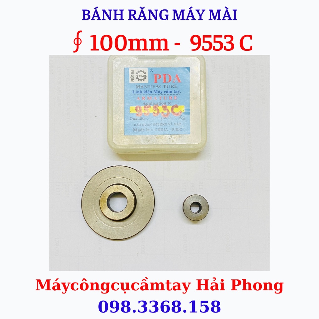 BÁNH RĂNG MÁY MÀI TRUNG QUỐC ∮100 -  9553C  / NHÔNG máy mài TQ ∮100 - 9553C