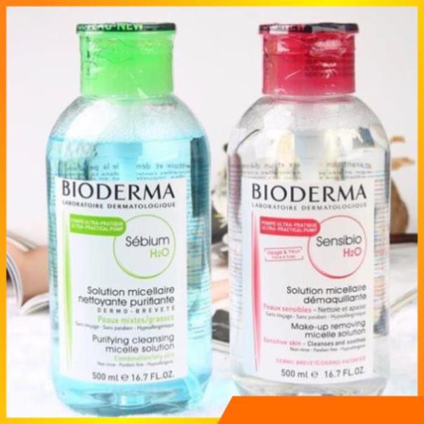 FREESHIP TOÀN QUỐC - Tẩy Trang Bioderma Senbio  Créaline 500ml chính hãng (Nắp Nhấn-Nắp Bật) ⓨⓞ z | BigBuy360 - bigbuy360.vn