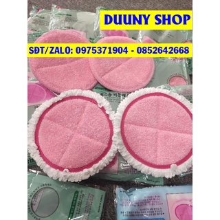 1 set 2miếng khăn lau thay thế cây lau nhà hustorm, hàn quốc chính hãng