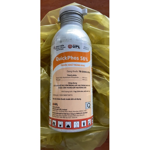 Thuốc xông mọt trong thực phẩm