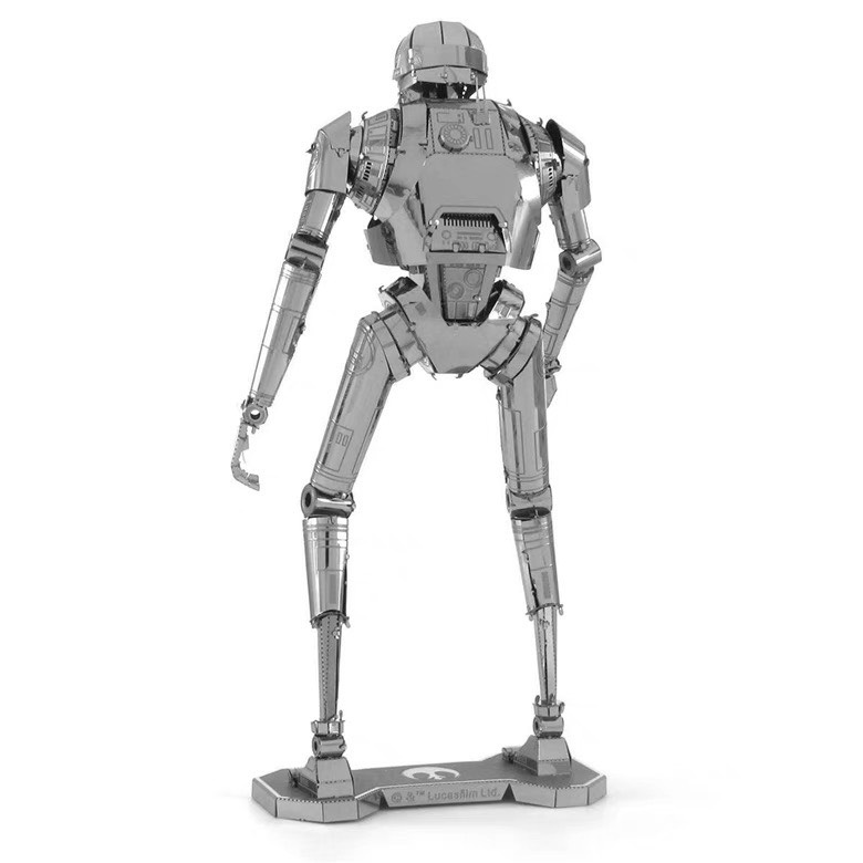 Mô hình 3D kim loại lắp ráp Robot K-2SO Star Wars [ Chưa Lắp ]