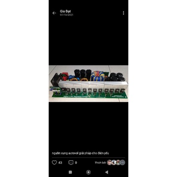 Nguồn xung  fp28000 autovol 8 fet
