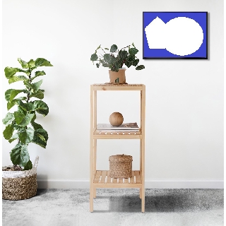 KỆ VUÔNG 3 TẦNG - KỆ GỖ ĐA NĂNG 3 TẦNG - SHELF 3F - NATURAL