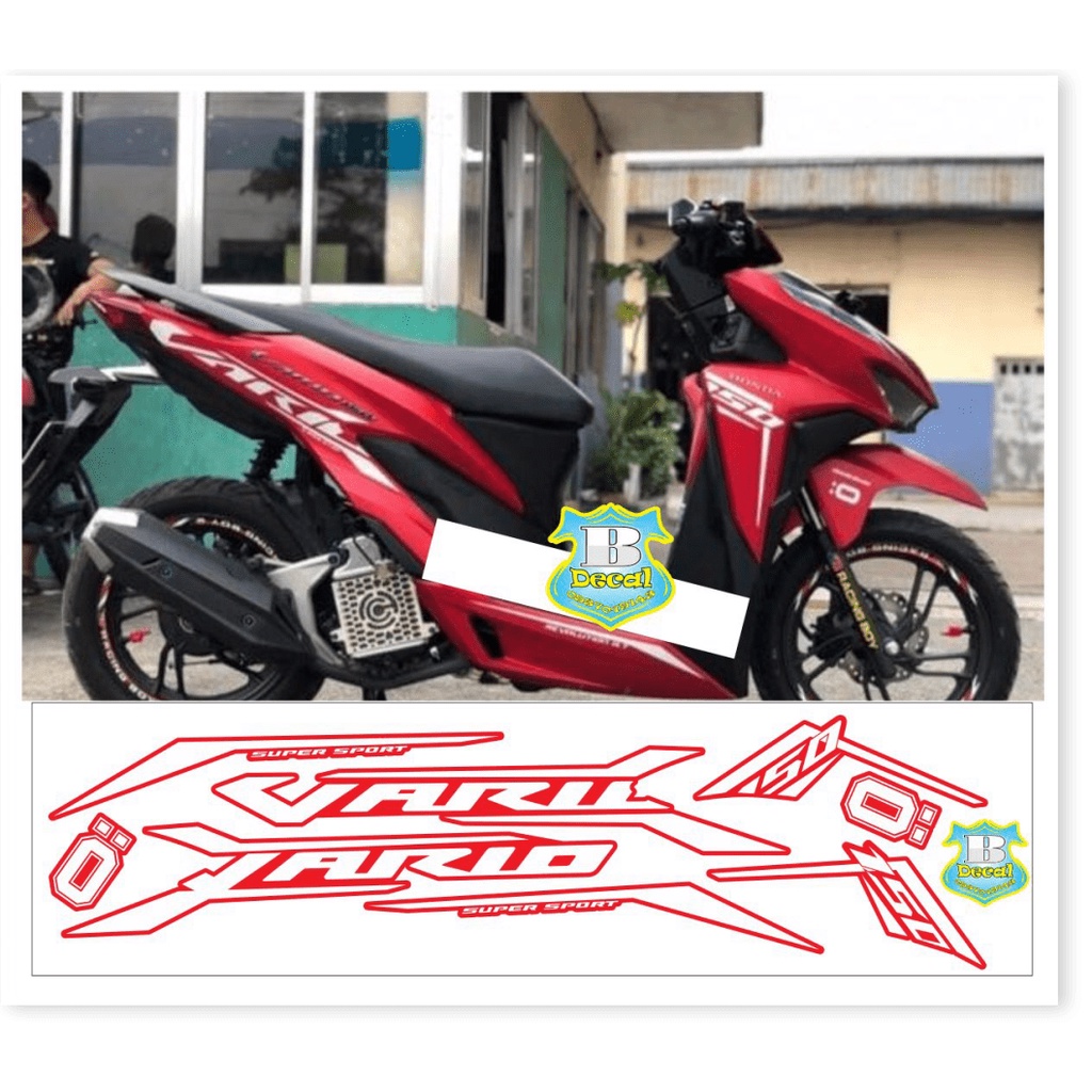 ( Quí khách vui lòng mang ra tiệm cho thợ dán ) Tem vario 150 trang do 789