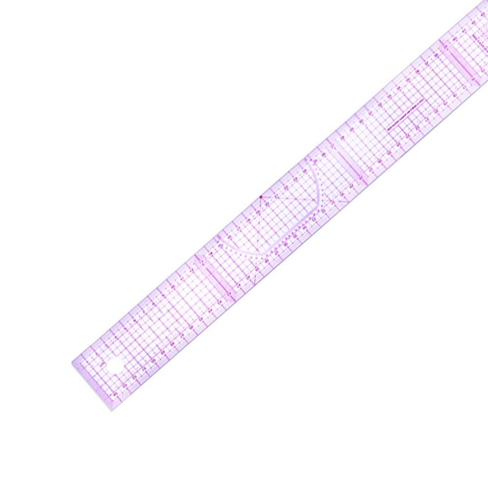 Thước Đo Hai Mặt 54Cm Bằng Nhựa Chuyên Dụng Cho Thợ May