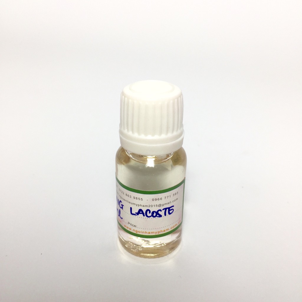 10ML Nguyên liệu hương Lacost