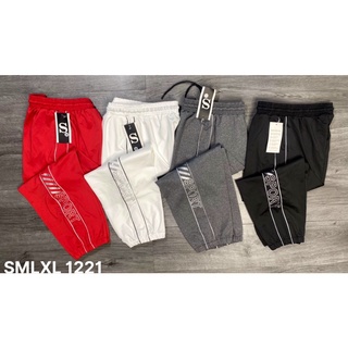 Quần jogger thể thao nữ lửng bo gấu viền sọc - Quần jogger thể thao nữ tập gym yoga